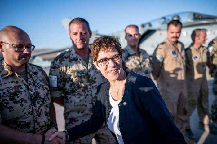 Kramp-Karrenbauer - Auch Planung für Teilabzug Bundeswehr aus Nordirak