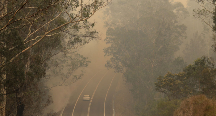La humareda de los incendios en Australia se extiende por América Latina