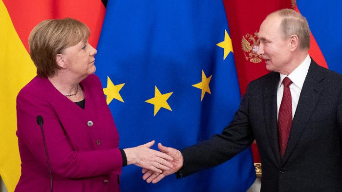 Merkel und Putin halten an Nord Stream 2 fest