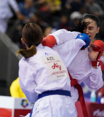   Karateca azerbaiyana se lleva la plata en Sudamérica  