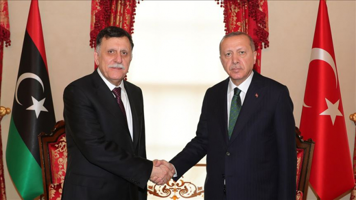 Erdogan se reunió con el líder del gobierno libio