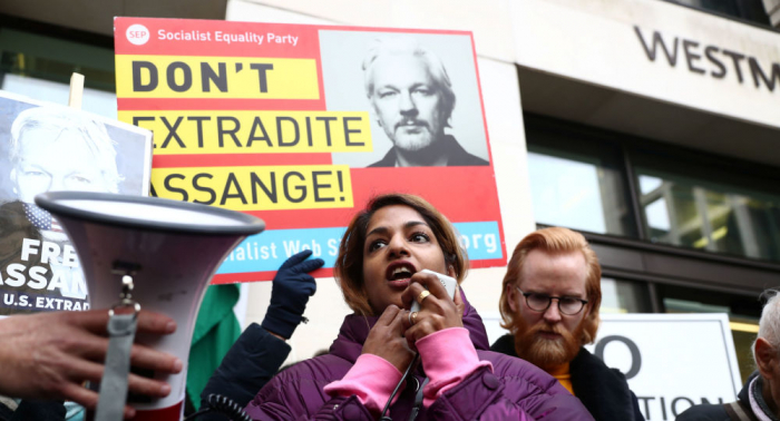 La inquietud en Londres por la situación de Julian Assange