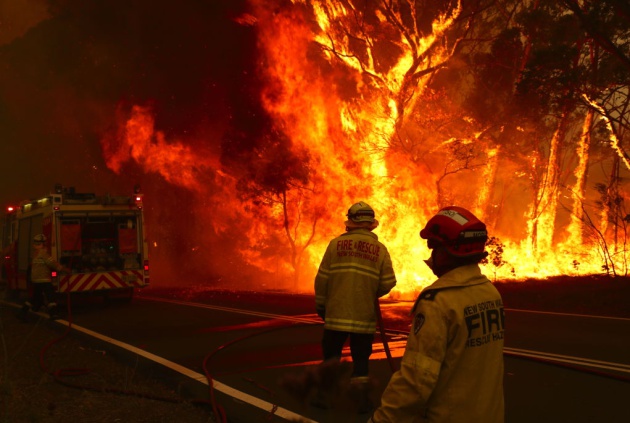   Más grande que Bélgica e Irlanda:   el tamaño de los incendios en Australia, comparado con otros países