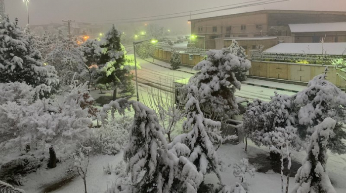   Neige à Téhéran:   écoles fermées, vols perturbés    