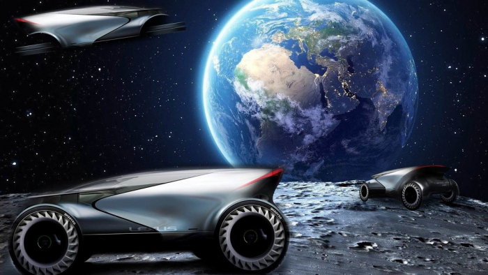 Lexus muestra su visión de vehículos para viajar hacia y sobre la Luna