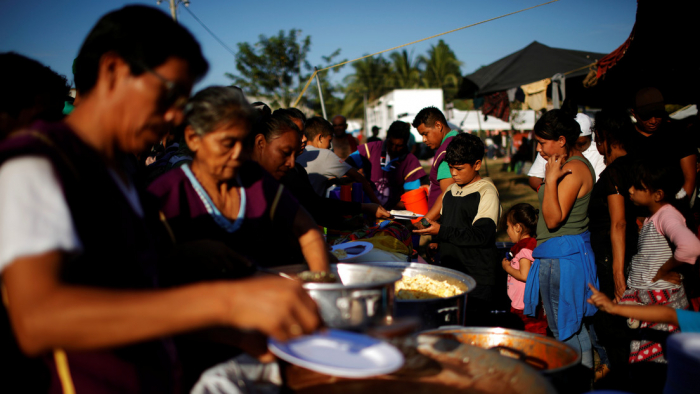 México y Guatemala coordinan acciones para atender a los migrantes que llegaron a la frontera