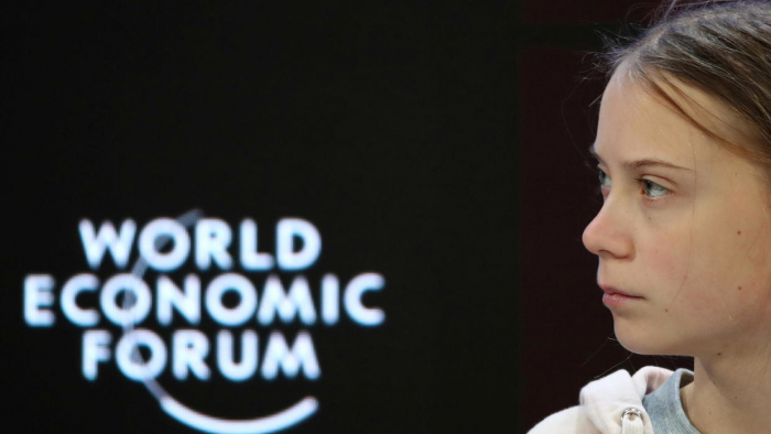 Greta Thunberg estime à Davos que "rien n