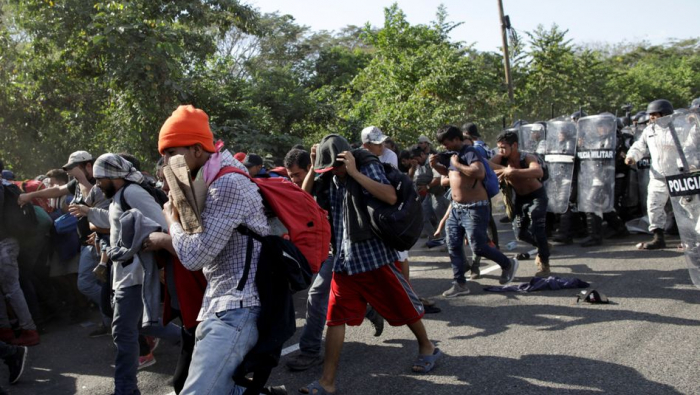   Rund 1000 Migranten von Nationalgarde gestoppt  