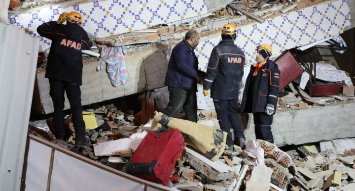 Rettungseinsätze nach dem Erdbeben in der Osttürkei