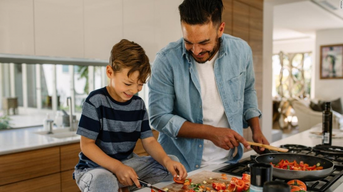 If you want your kid to eat healthier, let them watch certain cooking shows