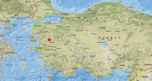   Magnitude 4.8 earthquake hits western Turkey