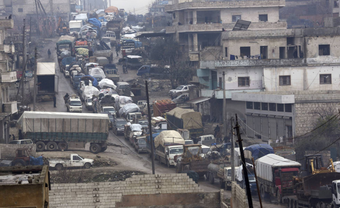 La ofensiva del Ejército de El Asad provoca una nueva oleada de desplazados