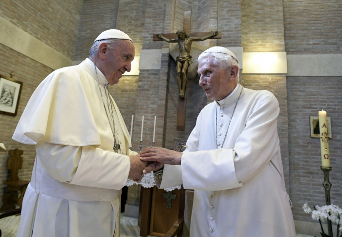 Retired Pope Benedict slams Francis over celibacy comments