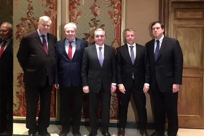   Le ministre arménien des Affaires étrangères rencontre les coprésidents du Groupe de Minsk  