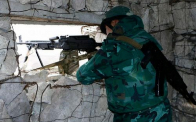   Azerbaijani border posts, military vehicles intensively shelled by Armenian Armed Forces  