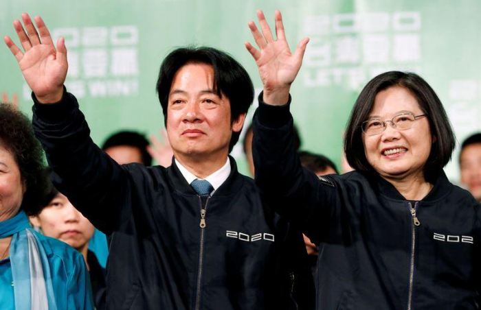 Taiwan president wins landslide victory in stark rebuke to China
