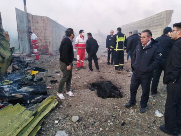  Alleged video of Boeing 737 crashing near Tehran
