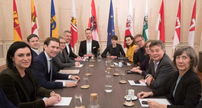   Autriche:   dix ministères pour la droite, quatre pour les Verts