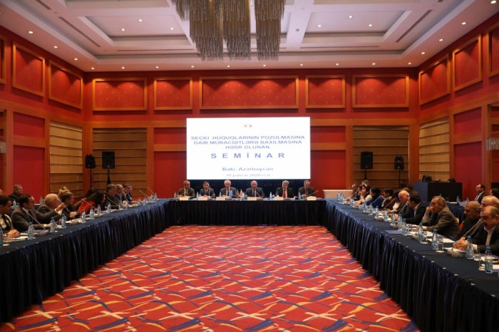   Azerbaijan CEC hosts seminar for members of expert group  