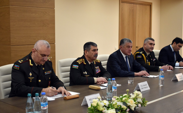   Zakir Hassanov:  «La coopération militaire azerbaïdjano-géorgienne continuera à se développer avec succès» 