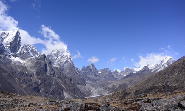 Grass growing around Mount Everest as global heating intensifies