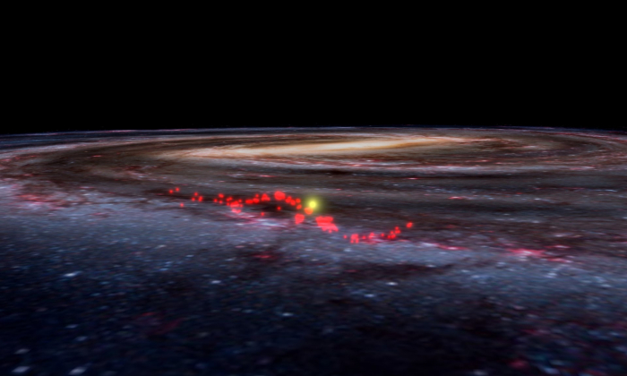 Astronomers discover huge gaseous wave holding Milky Way