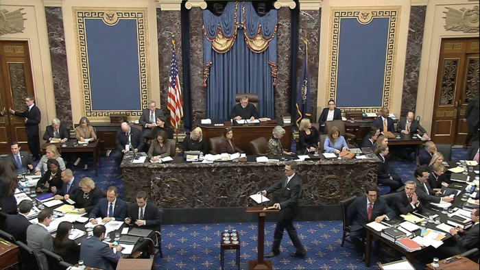 El Senado rechaza la declaración de nuevos testigos y se acerca al final del juicio a Trump