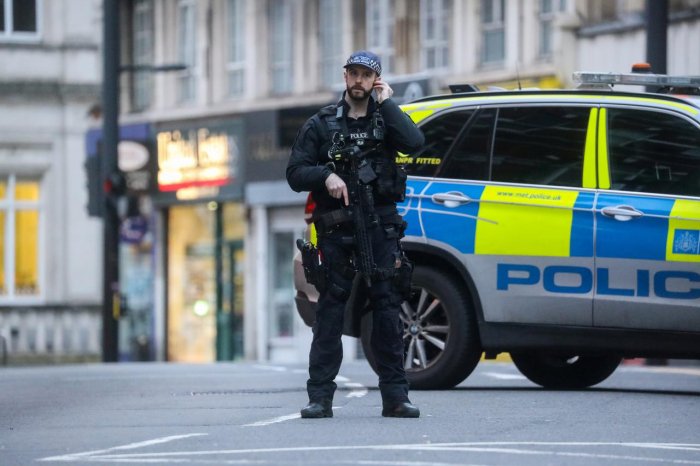 Police shoot man dead after London stabbing attack described as terrorism