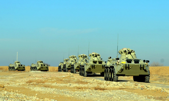 Azerbaijani troops begin new training period