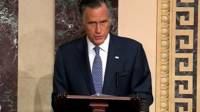 Mitt Romney to vote to remove Trump, defying Republican party