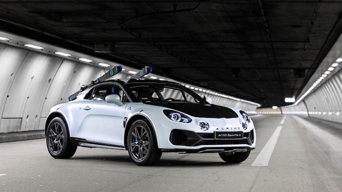   Alpine A110 mit Crossover-Charme  