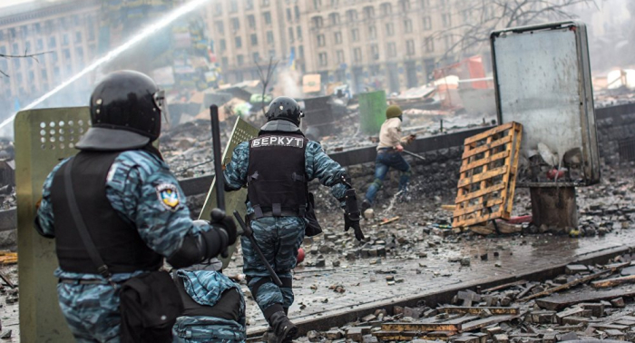     „Haben keine Verbrechen begangen“:   Zwei Ex-Berkut-Soldaten kehren nach Kiew zurück  