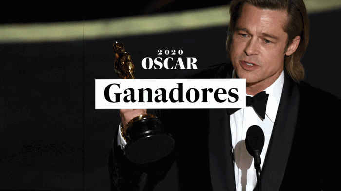  Los ganadores de los Oscar 2020 
