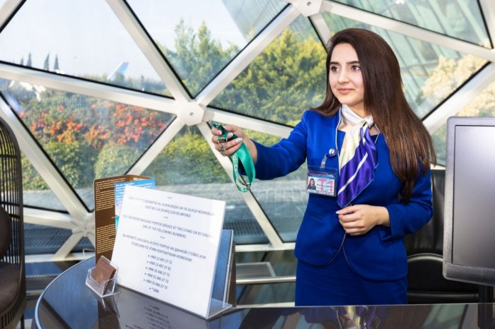   En el aeropuerto Internacional Heydar Aliyev se han creado condiciones para los pasajeros con discapacidades invisibles  