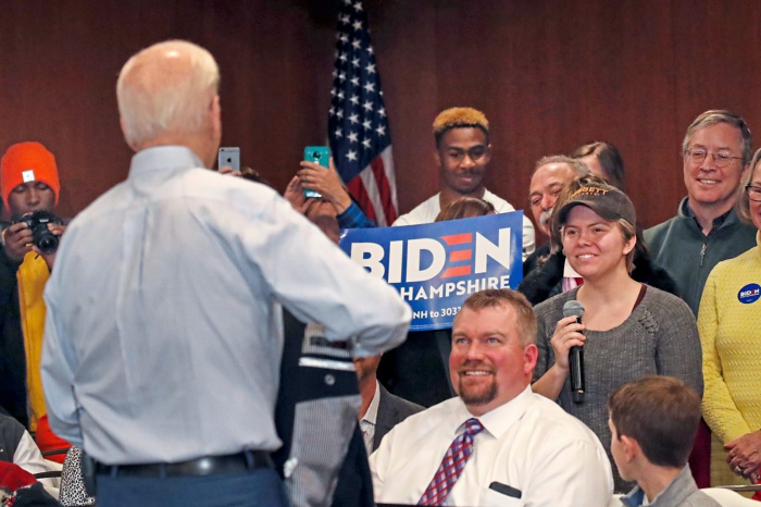 Biden kämpft in New Hampshire mit dem Rücken zur Wand