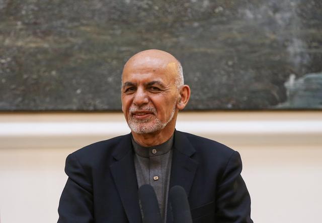 Afghan president says Pompeo reports progress in U.S.-Taliban talks