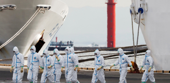 Japan cruise ship virus cases jump to 218  