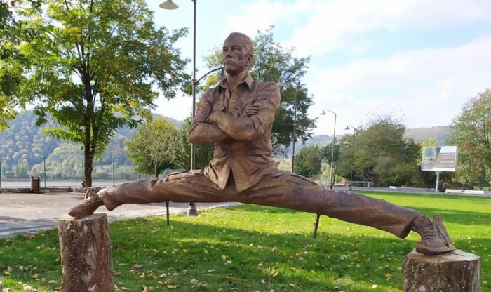   Why Azerbaijan has a statue of Jean-Claude Van Damme  