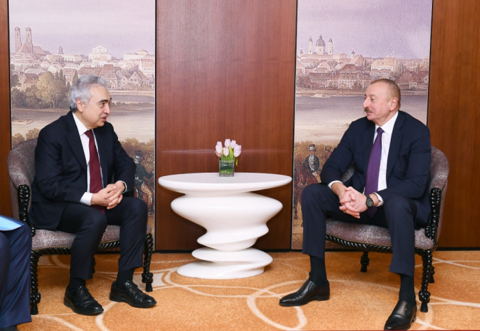   Präsident Ilham Aliyev trifft sich mit dem Exekutivdirektor der IEA  
