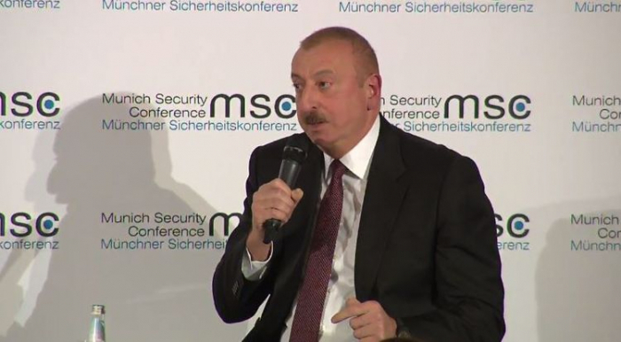  Discours du président azerbaïdjanais Ilham Aliyev à la Conférence de Munich sur la sécurité -  VIDEO  