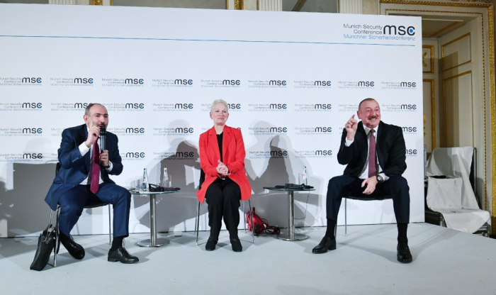  Une réunion entre Ilham Aliyev et Pashinian se tient à Munich - VIDEO - PHOTOS