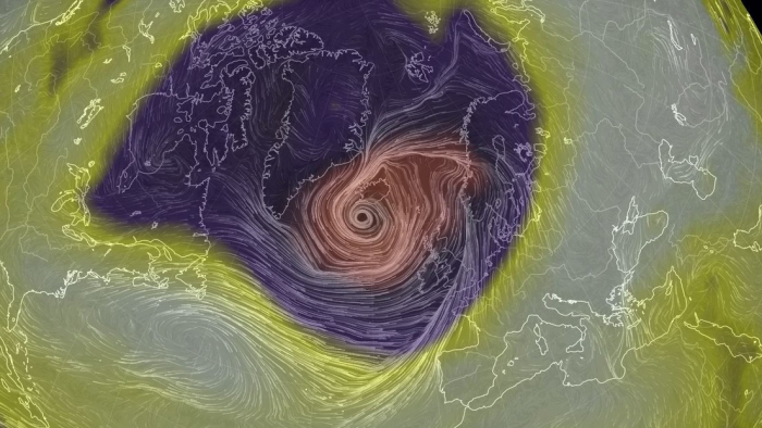 Dos ciclones bomba podrían fusionarse en una de las tormentas más fuertes jamás vistas en el Atlántico Norte