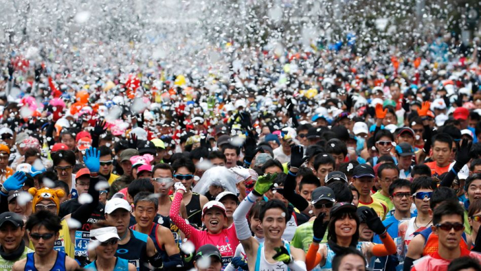 Tokio-Marathon ohne Amateure