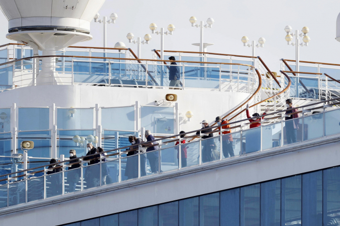   Coronavirus:   99 nouveaux cas sur le paquebot Diamond Princess, encore en quarantaine au Japon