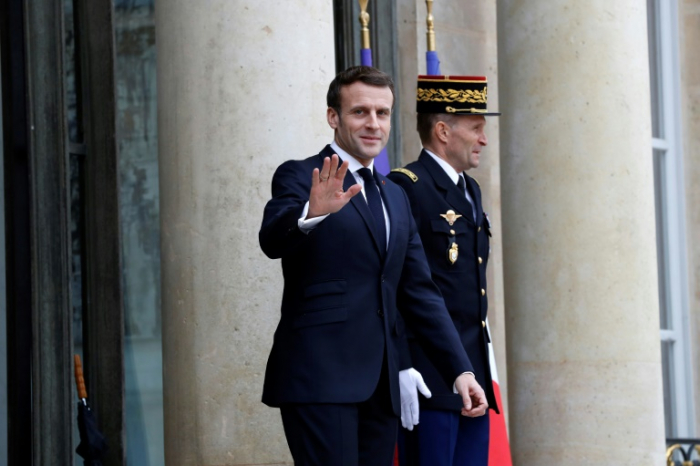  Präsident Macron stellt Strategie  gegen Islamismus  vor 