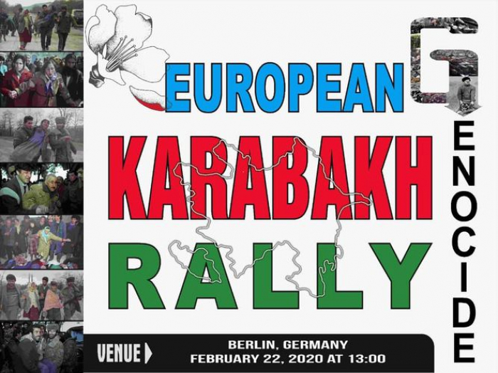 EU-wide Karabakh rally to be held in Berlin 