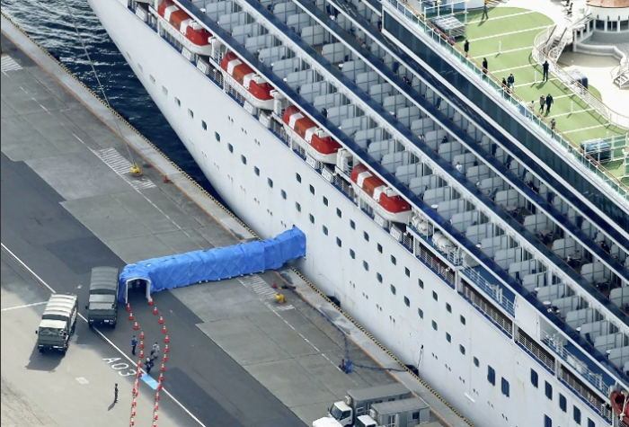   Aumenta a 621 el número de infectados por coronavirus en el crucero Diamond Princess    