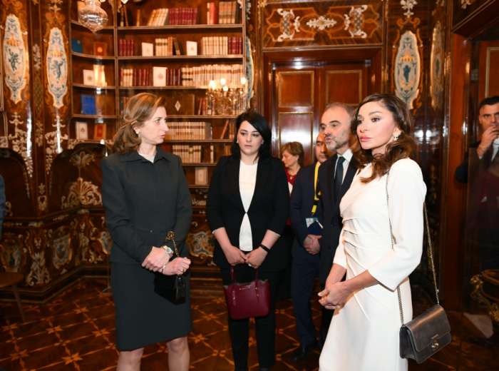  Mehriban Aliyeva, en el Palacio del Quirinal de Italia -   FOTOS    
