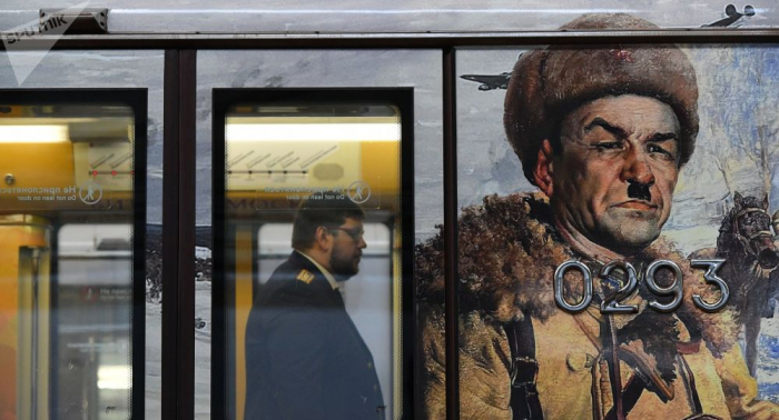 El metro de Moscú acoge tren temático dedicado al 75 aniversario de la Victoria