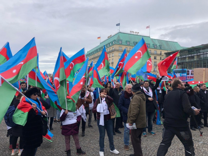   Manifestación paneuropea de Karabaj celebrada en Alemania  